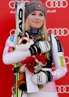 Lindsey Vonn at World Cup giant slalom 2013