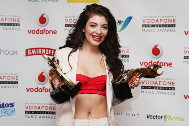 Lorde - 2014 New Zealand Music Awards in Auckland
