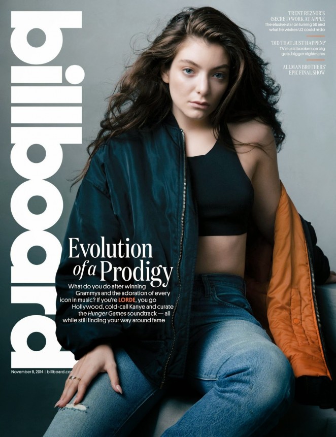 Lorde - Billboard USA Magazine (November 2014)