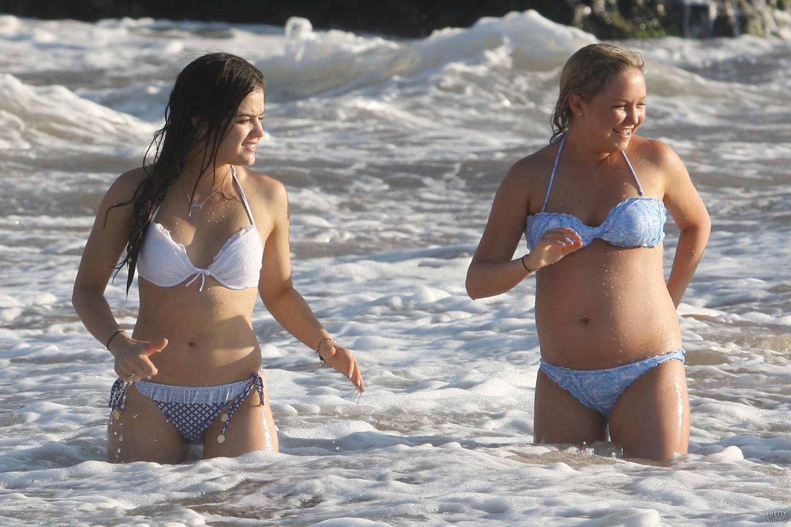 Lucy Hale 2013 : Lucy Hale in bikini in Hawaii -01