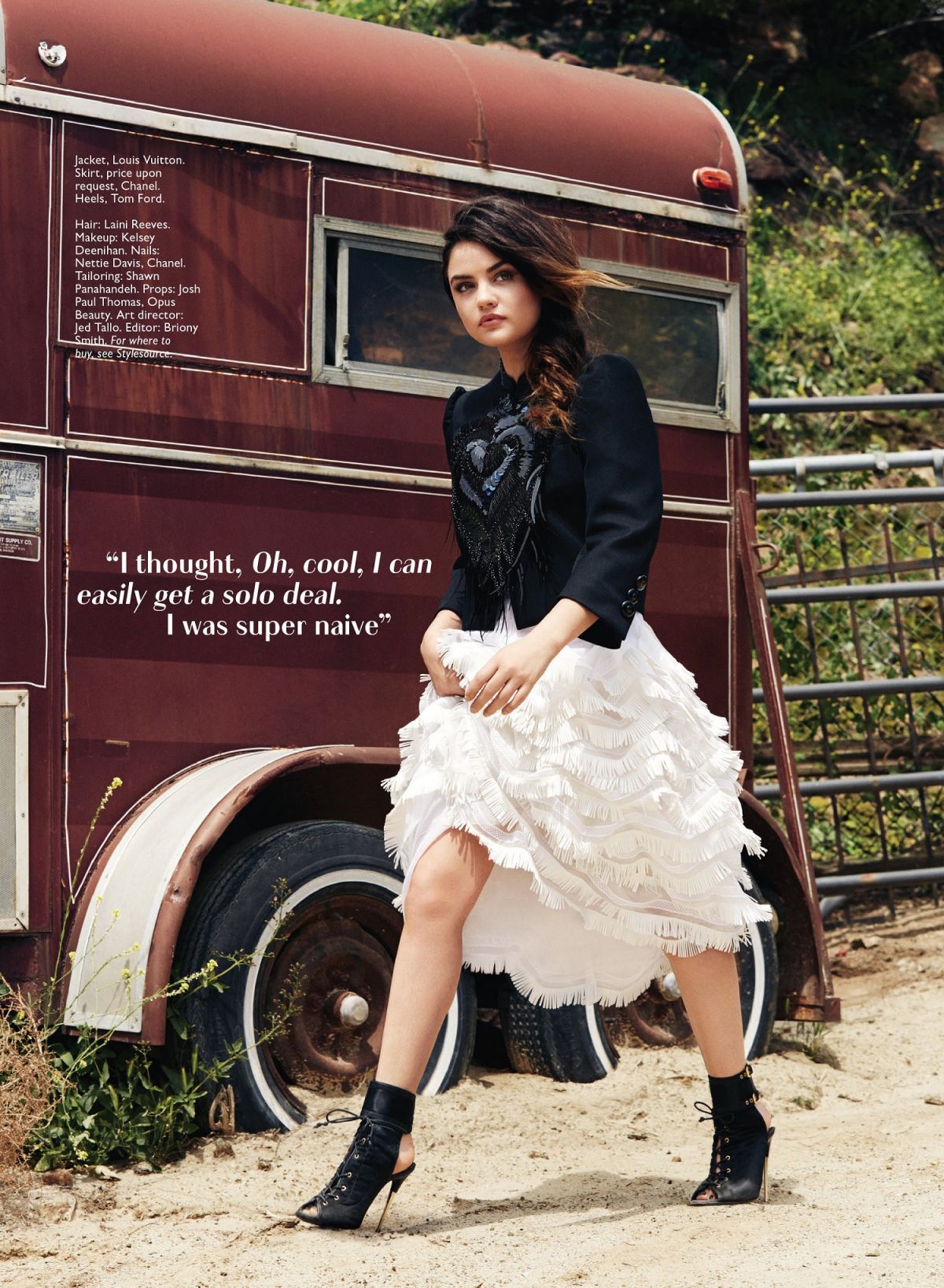 Lucy Hale - Flare Canada Magazine (July 2014)