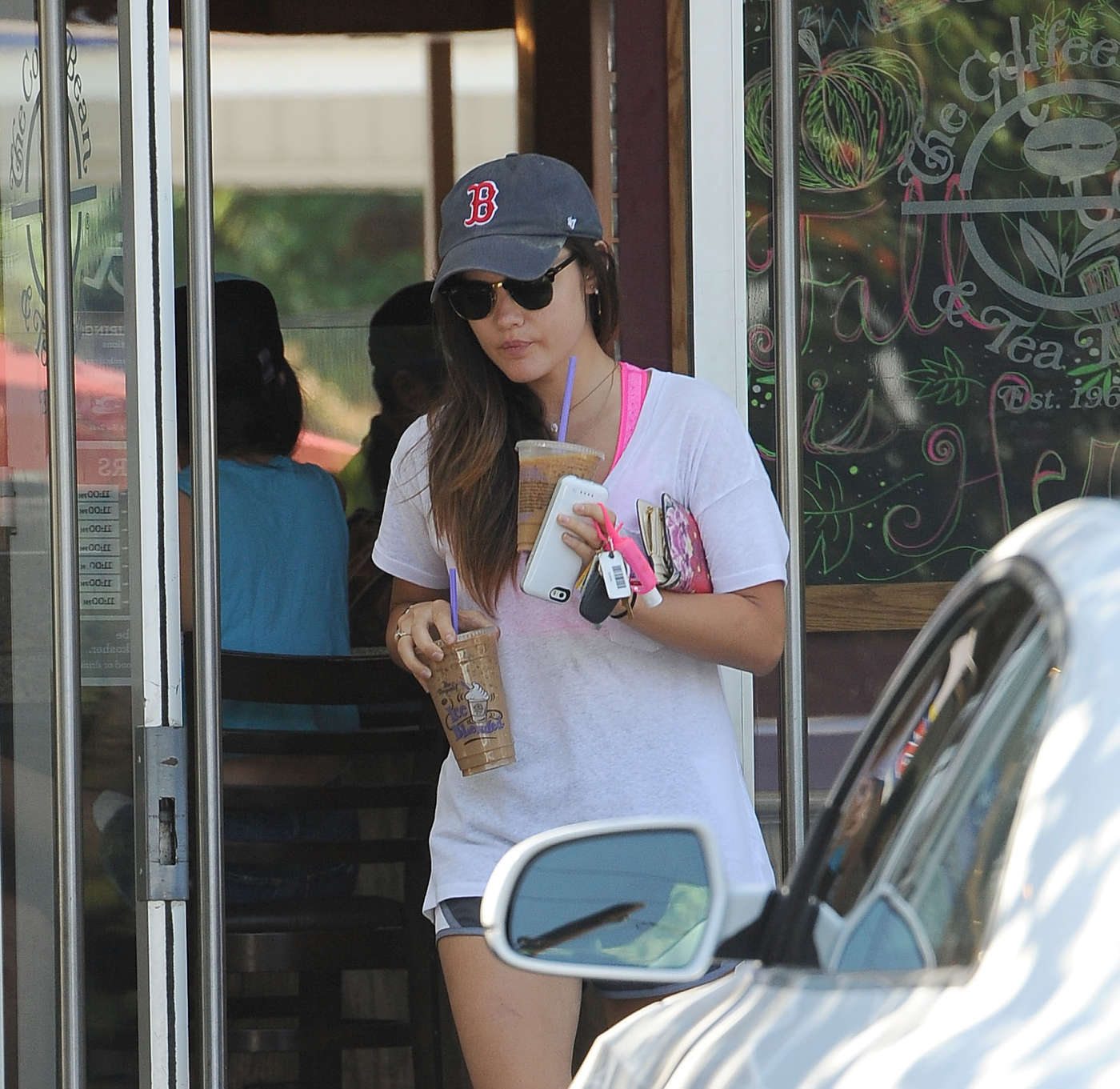 Lucy Hale 2014 : Lucy Hale in Shorts -12