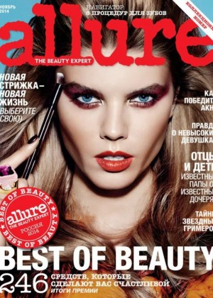 Maryna Linchuk - Allure Russia Magazine Cover (November 2014)