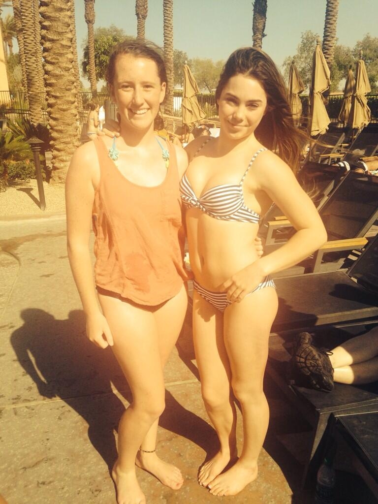 McKayla Maroney Wearing Bikini in Palm Springs. 
