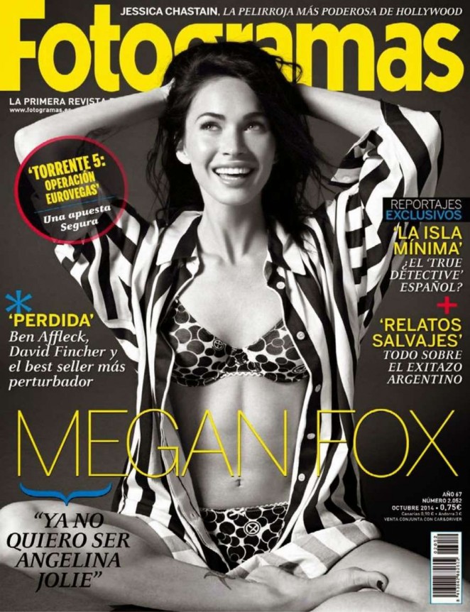 Megan Fox - Fotogramas Spain Magazine (October 2014)
