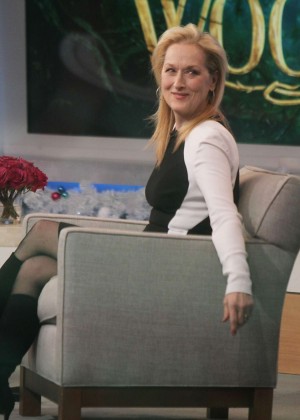 Meryl Streep at Good Morning America in New York City