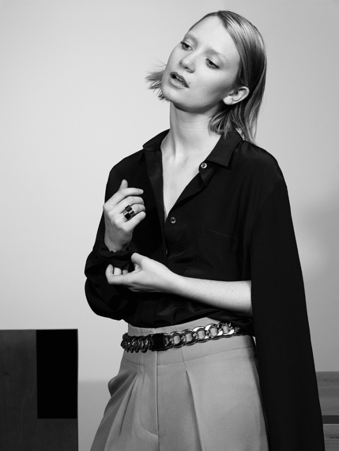 Mia Wasikowska - Interview Magazine (August 2014)
