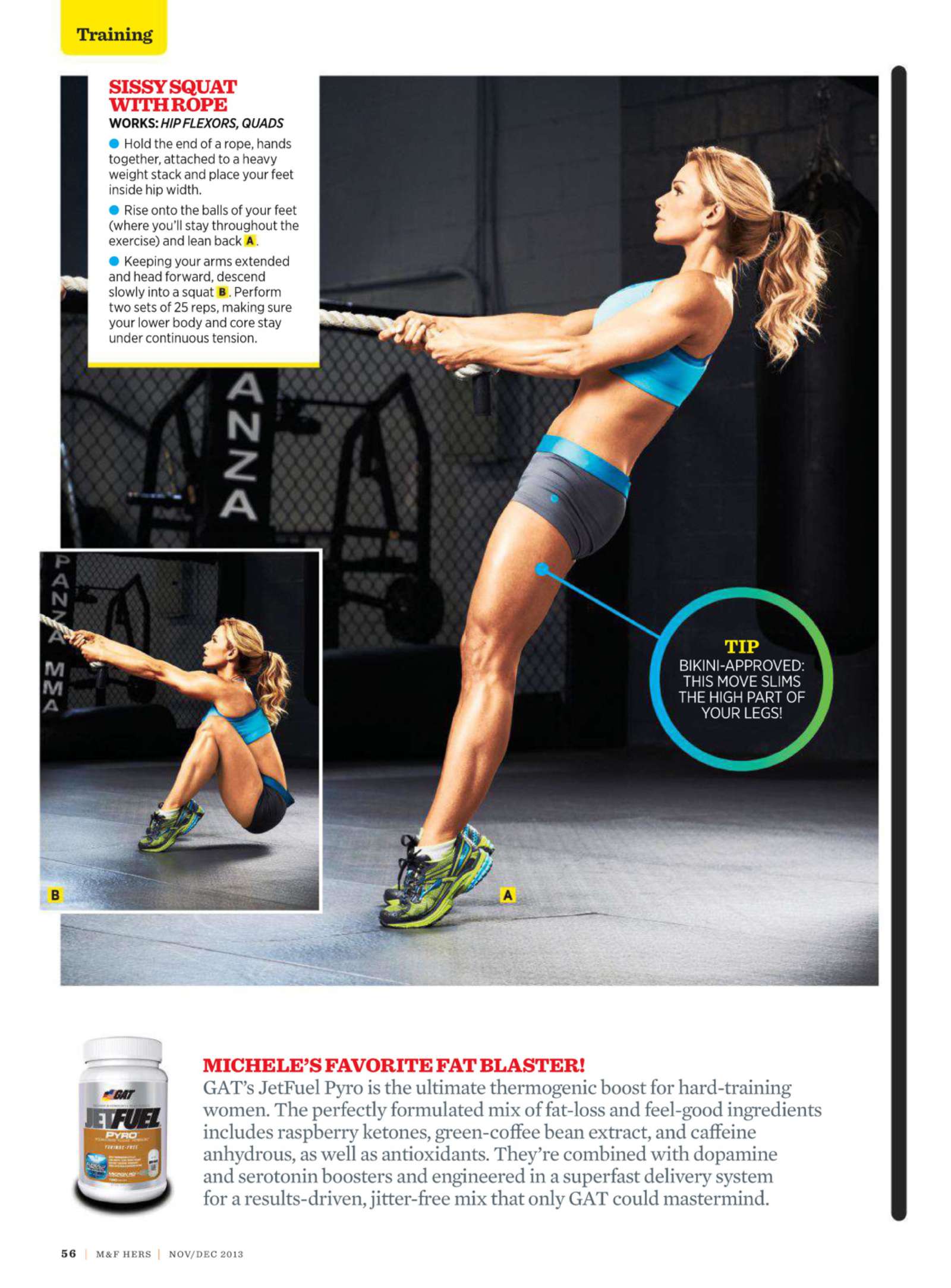 Michele Levesque Muscle and Fitness Hers Magazine 07 GotCeleb