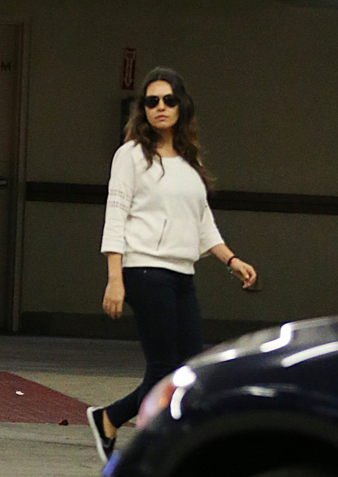 Mila Kunis - Out and about in Studio City