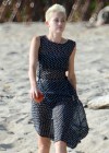 Miley Cyrus - In Dress in Costa Rica