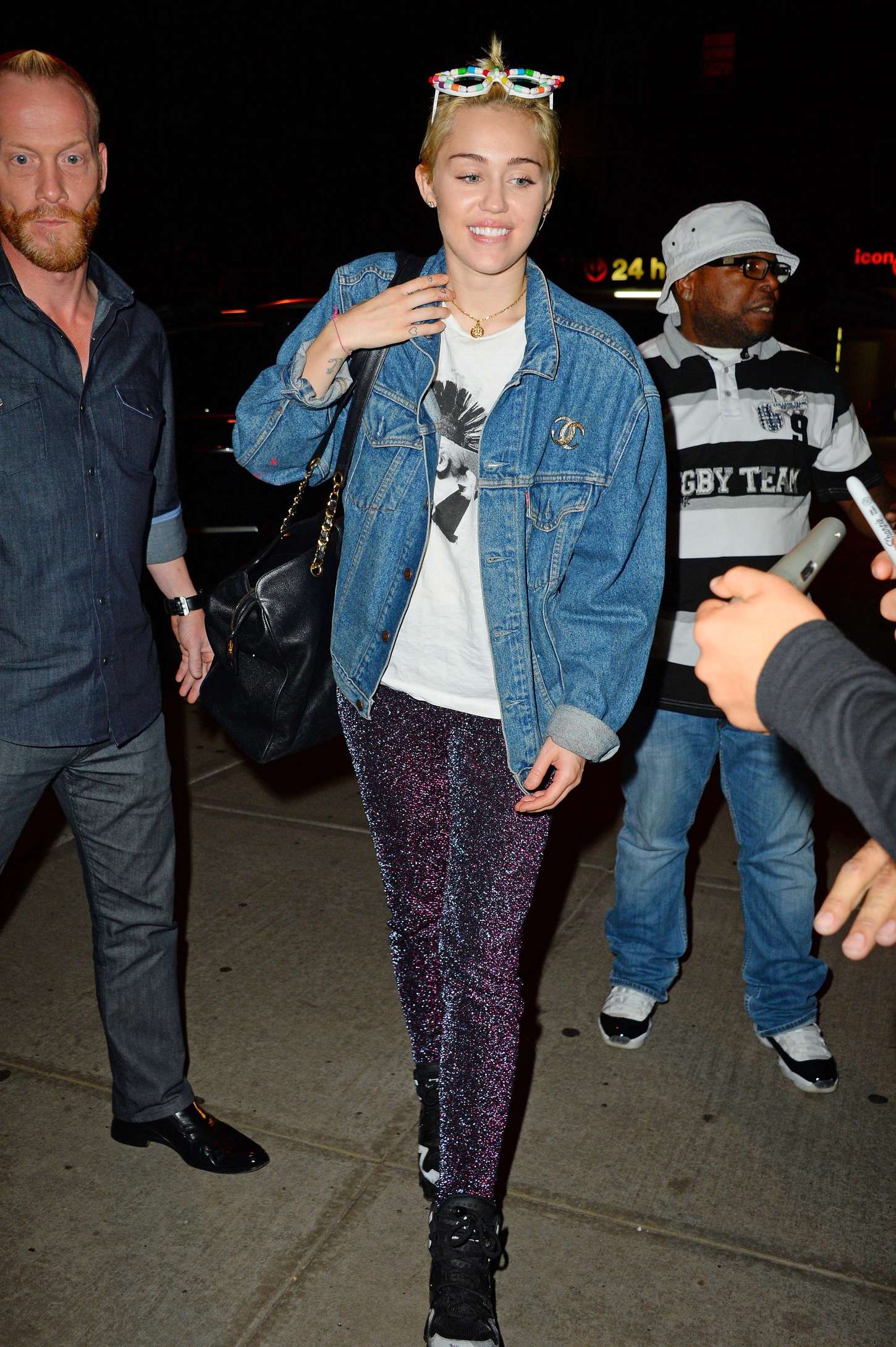 Miley Cyrus Emerges Radiant from New York Photo Studio, Teasing ...