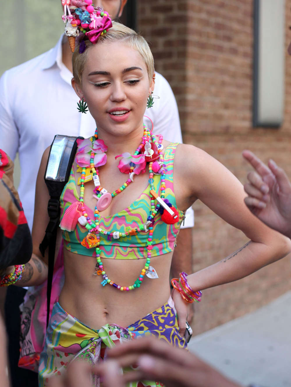 Miley Cyrus - Mercedes-Benz Fashion Week in NY