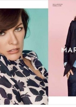 Milla Jovovich - Marella Spring 2015 Campaign