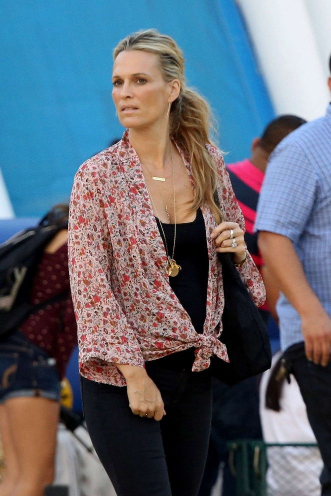 Molly Sims - Mr. Bones Pumpkin Patch in West Hollywood