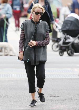 Naomi Watts Street Style out in NYC