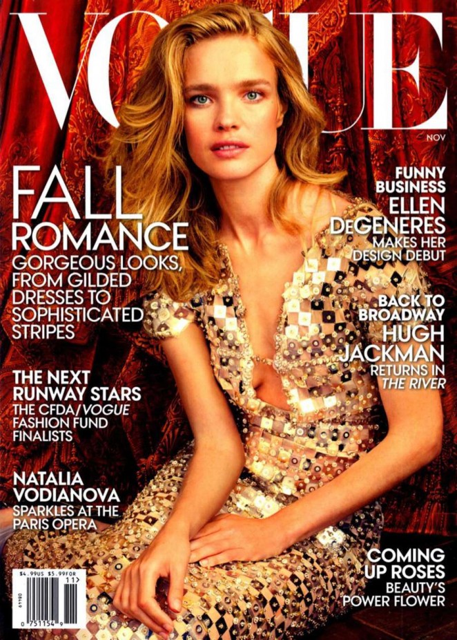 Natalia Vodianova - Vogue US Magazine Cover (November 2014)