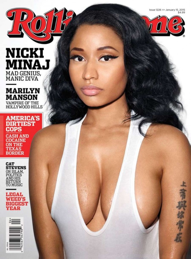Nicki Minaj - Rolling Stone Cover Magazine (January 2015)