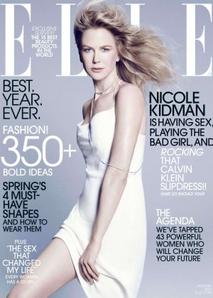 Nicole Kidman - Elle USA Magazine (January 2015)