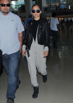 Nicole Richie at LAX Airport in Los Angeles