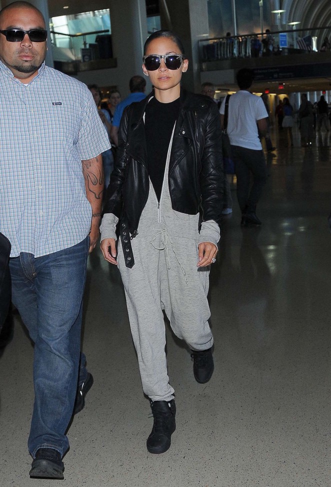 Nicole Richie at LAX Airport in Los Angeles