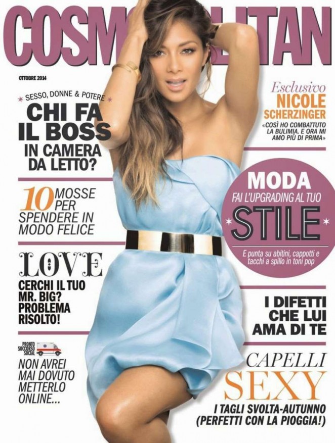 Nicole Scherzinger - Cosmopolitan Italy Magazine (October 2014)