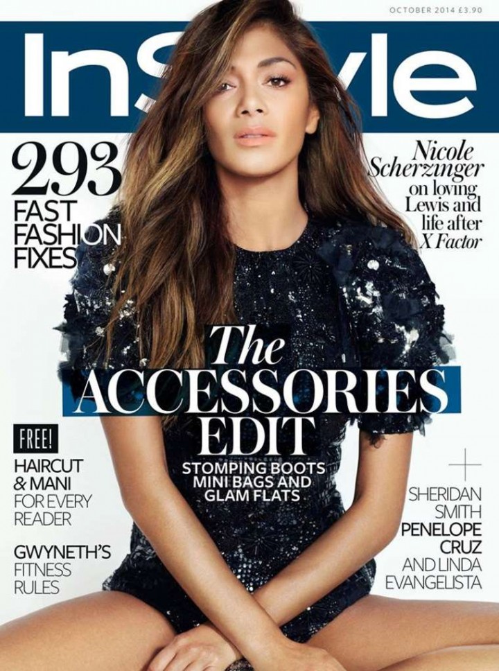 Nicole Scherzinger - InStyle UK Cover Magazine (October 2014)