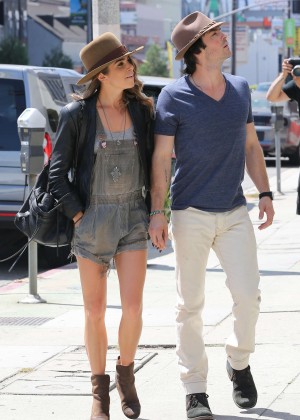 Nikki Reed & Ian Somerhalder Out in LA
