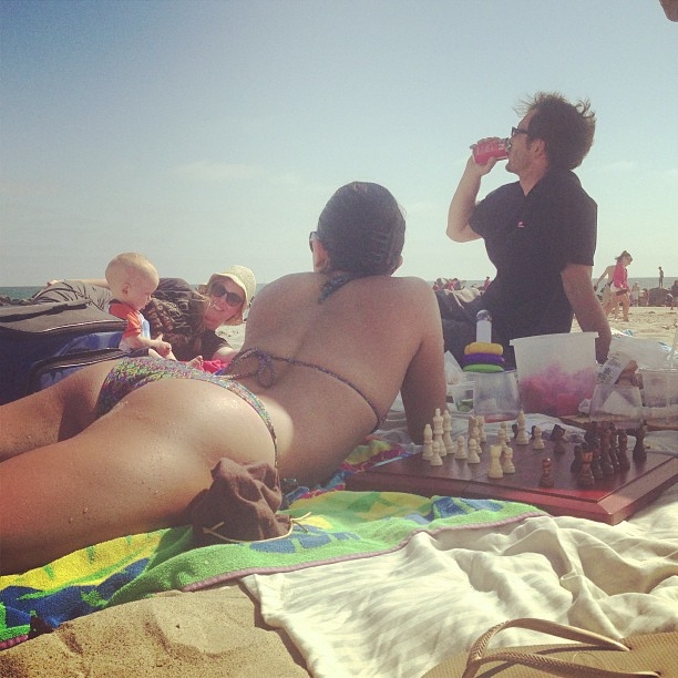 Olesya Rulin - Bikini at Venice Beach. 