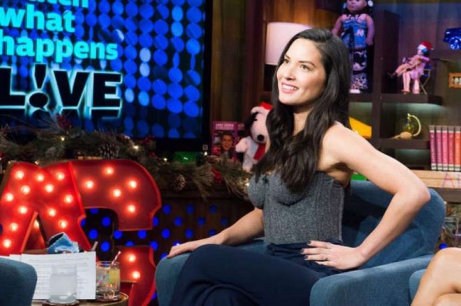 Olivia Munn at Bravos 'Watch What Happens Live' in NYC