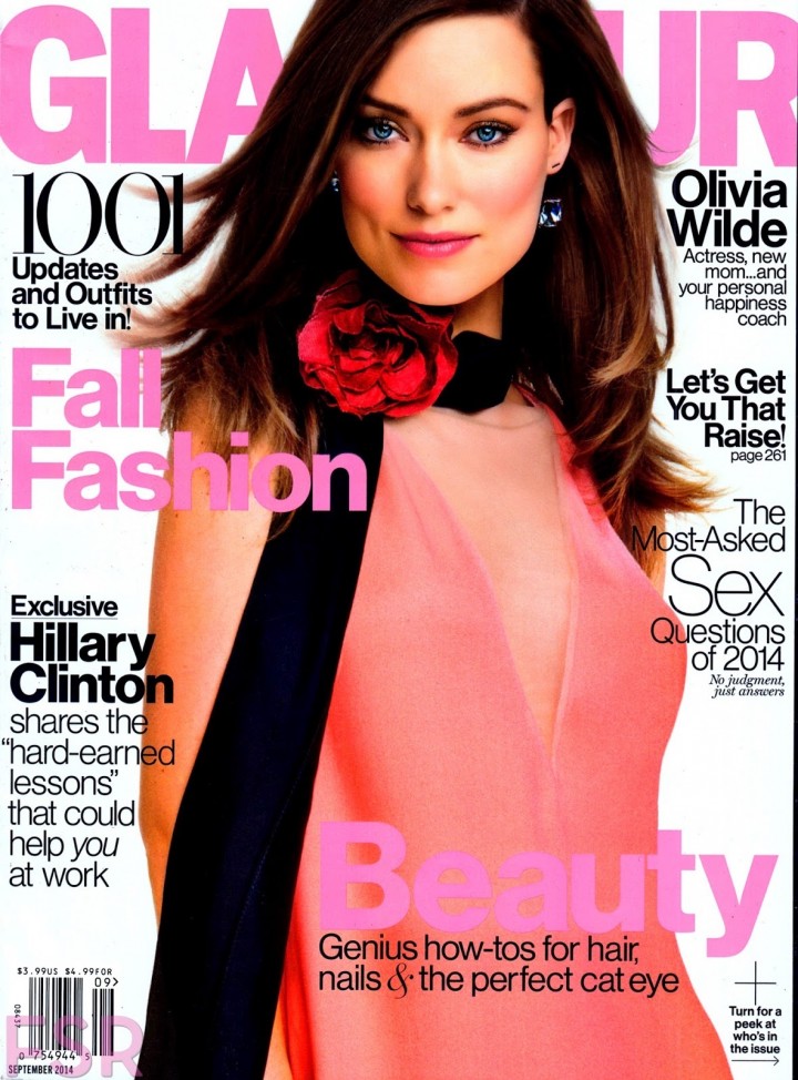 Olivia Wilde - Glamour US Magazine (September 2014)