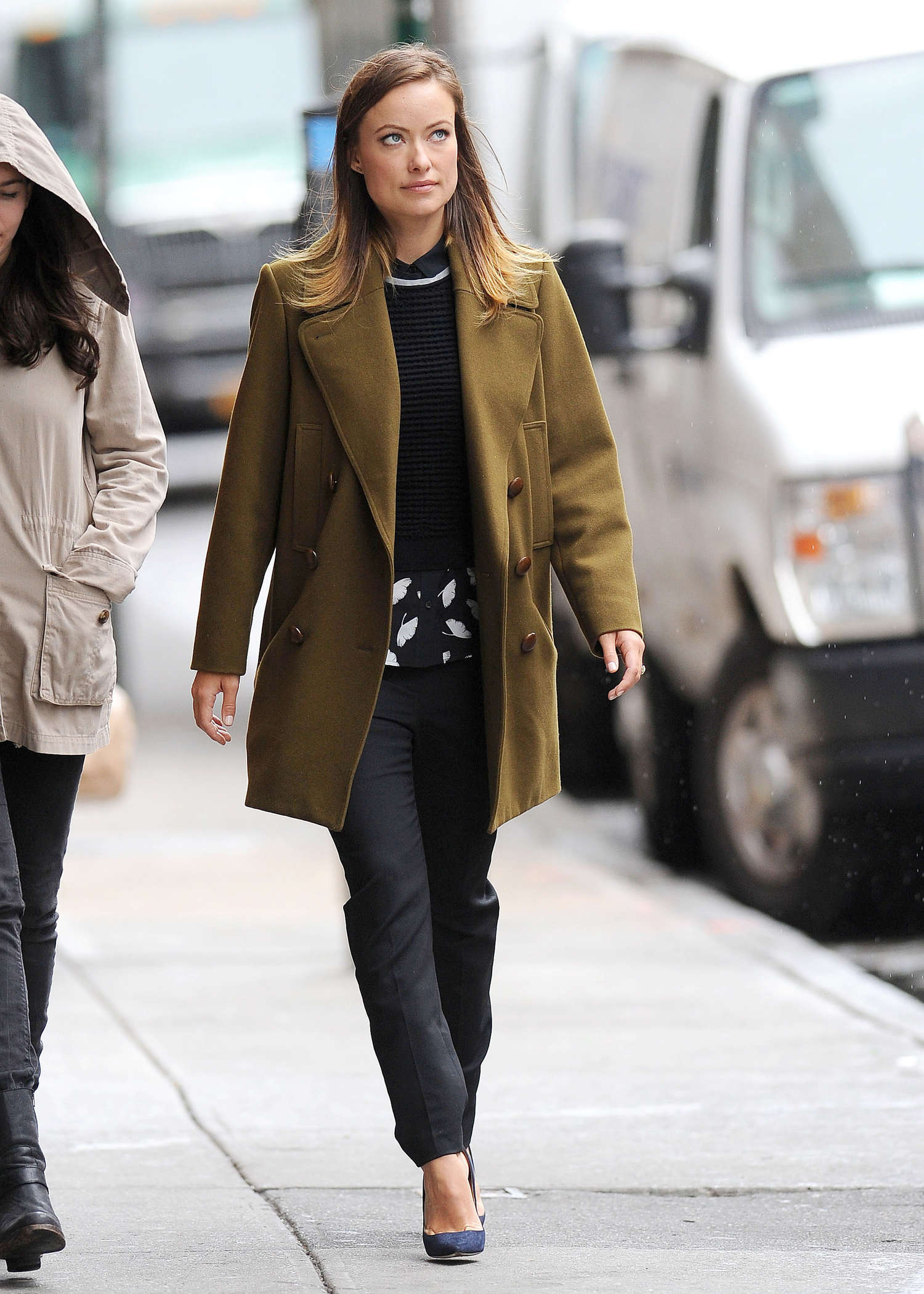 Olivia Wilde out and about in NY. 