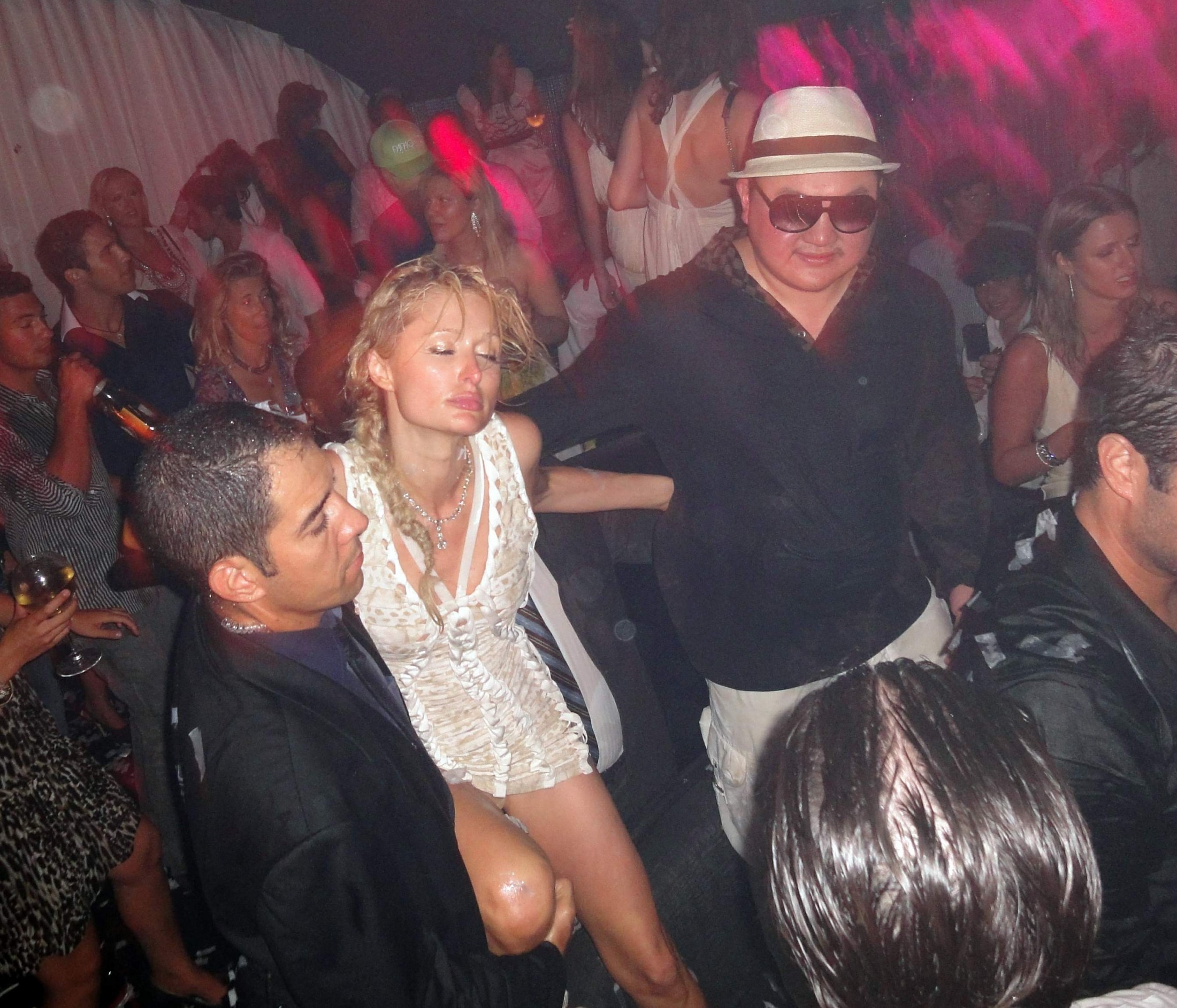 Paris Hilton - "Cream Party" at Papagayo Club in Saint Tropez. 