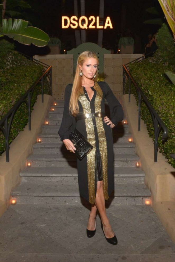 Paris Hilton - Dsquared2 Celebrates First Boutique in the USA in LA