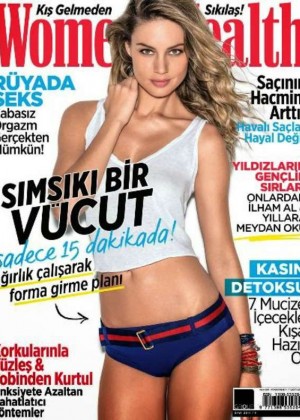 Patricia Beck - Women's Health Turkey Magazine Cover (November 2014)