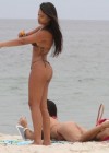 Patricia Jordana - Bikini Candids On the beach of Barra da Tijuca, in Rio de Janeiro