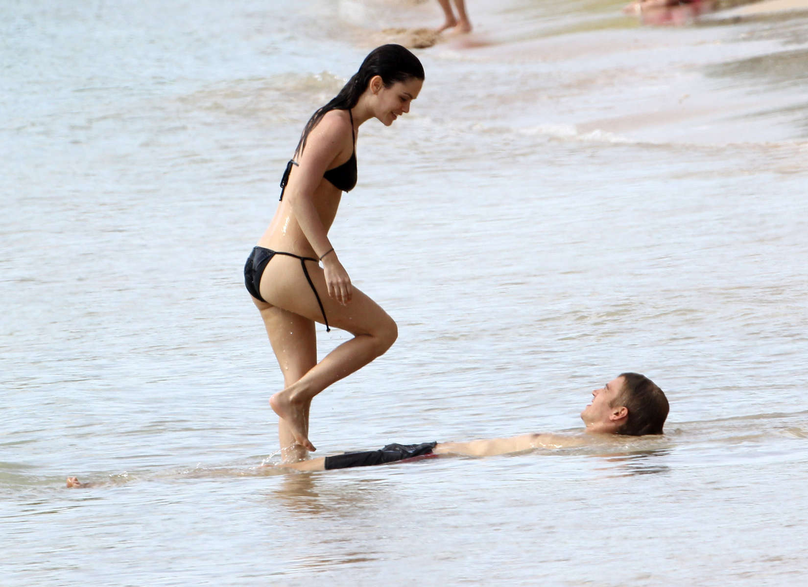 Rachel Bilson 2012 : Rachel Bilson - New bikini candids at beach in Barbado...