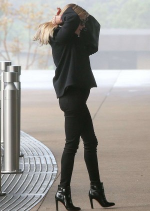 Reese Witherspoon in Black Jeans out in LA