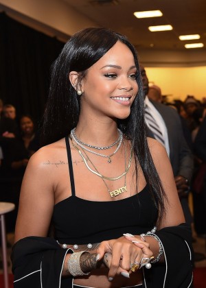 Rihanna - ROGUE MAN Fragrance Launch in Atlanta