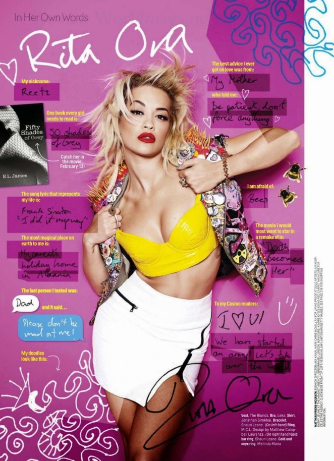 Rita Ora - Cosmopolitan USA 2014 -07