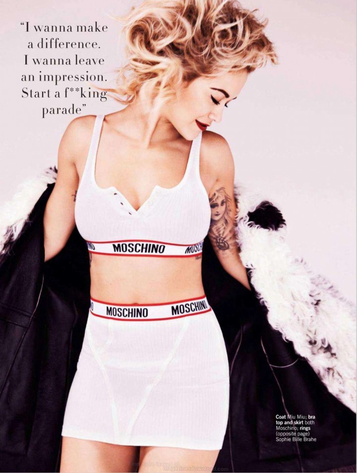 Rita Ora - Glamour UK Magazine (September 2014)