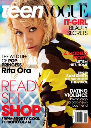 Rita Ora - Teen Vogue US Magazine Cover (November 2014)