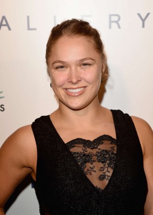 Ronda Rousey - Brian Bowen Smith Wildlife show in West Hollywood