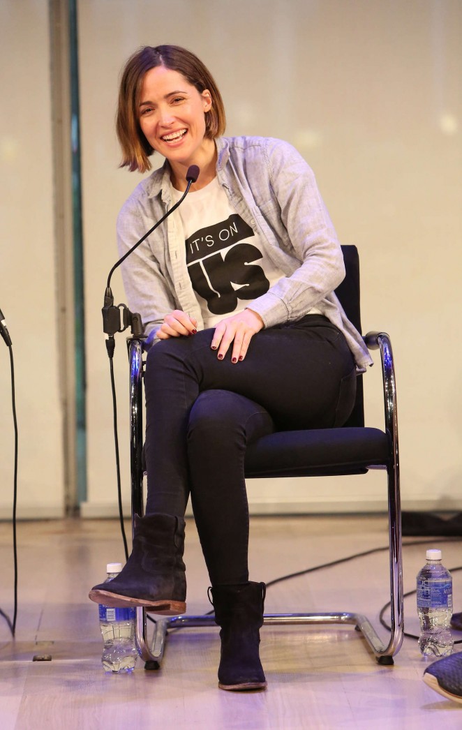 Rose Byrne - It's On Us: From Activism to Action Panel in NYC