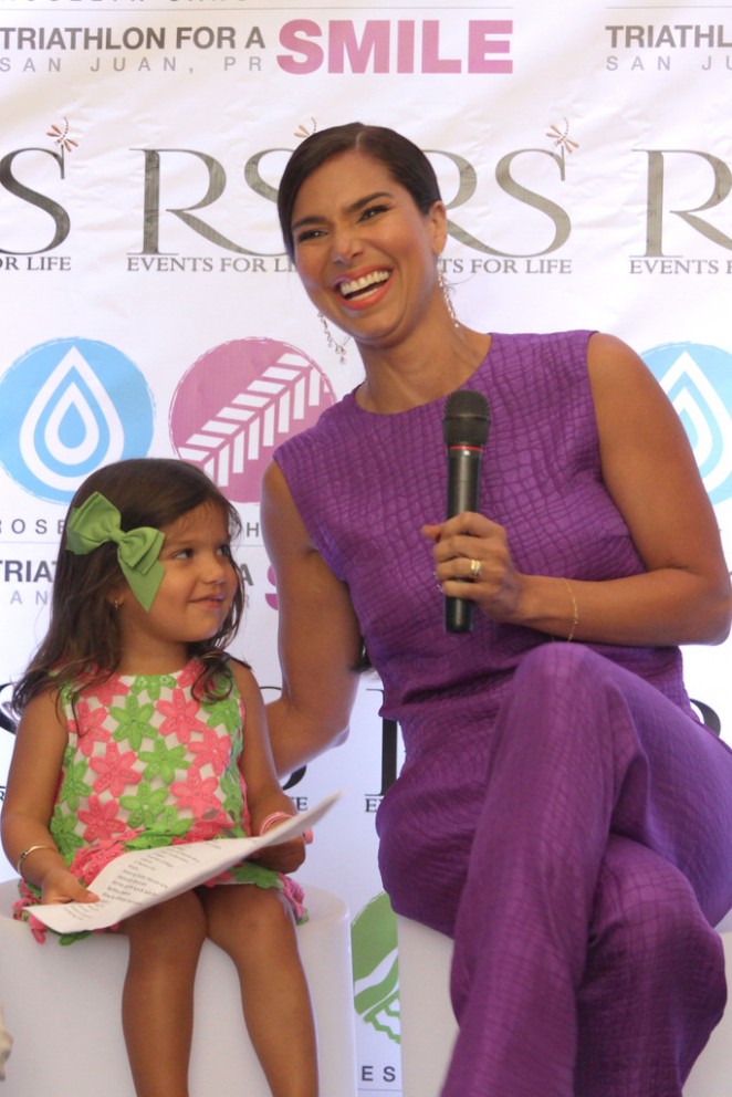 Roselyn Sanchez - 'Roselyn Sanchez Triathlon for a Smile' Press Conference in San Juan