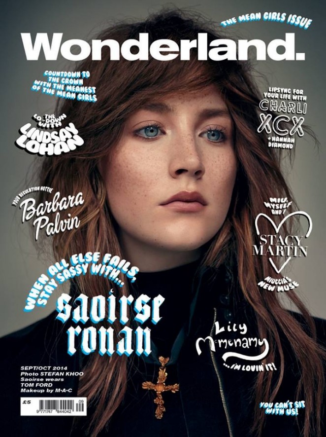 Saoirse Ronan - Wonderland Magazine (September 2014)