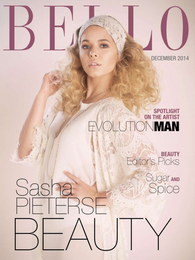 Sasha Pieterse - Bello Magazine (December 2014)