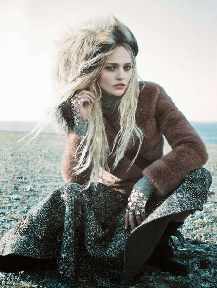 Sasha Pivovarova - Vogue US Magazine (September 2014)