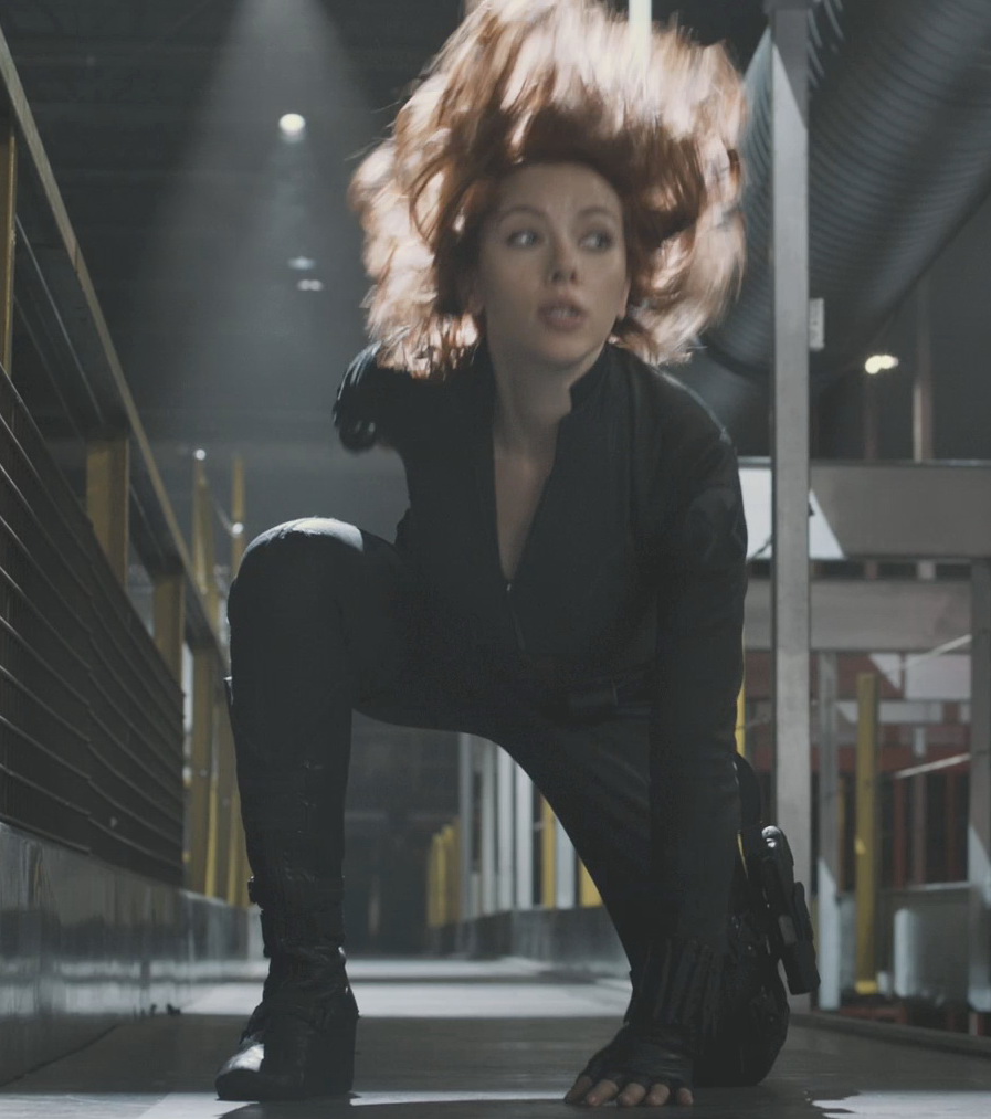 Scarlett Johansson As Black Widow In New Avengers Trailer
