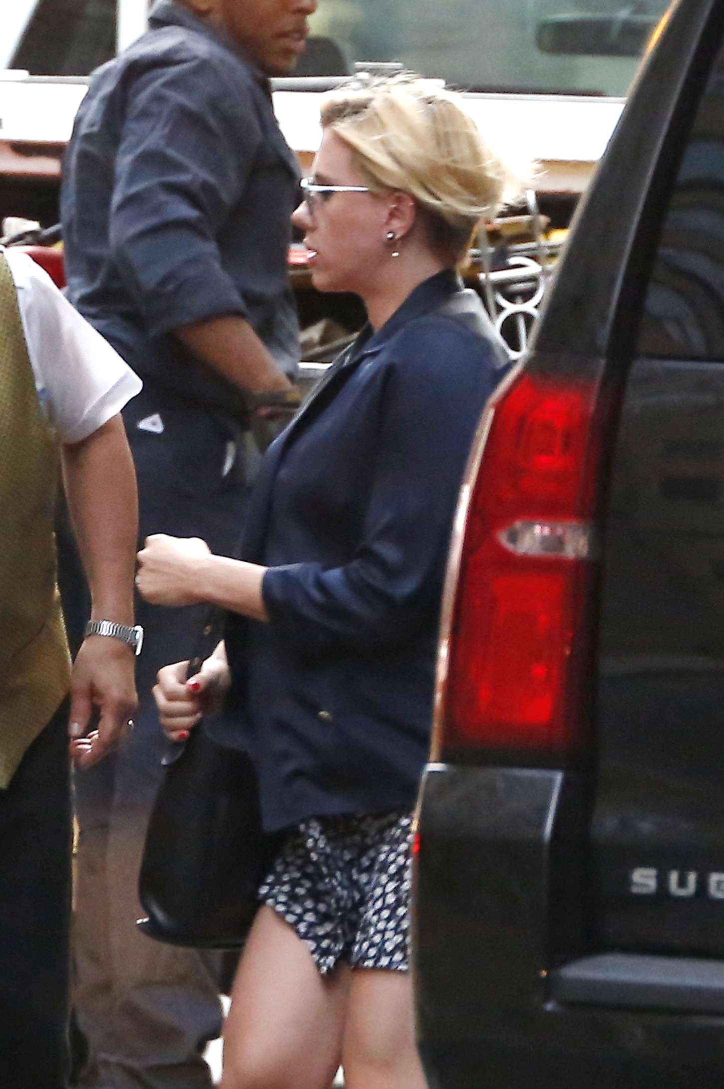 Scarlett Johansson 2014 : Scarlett Johansson in Mini Dress -07
