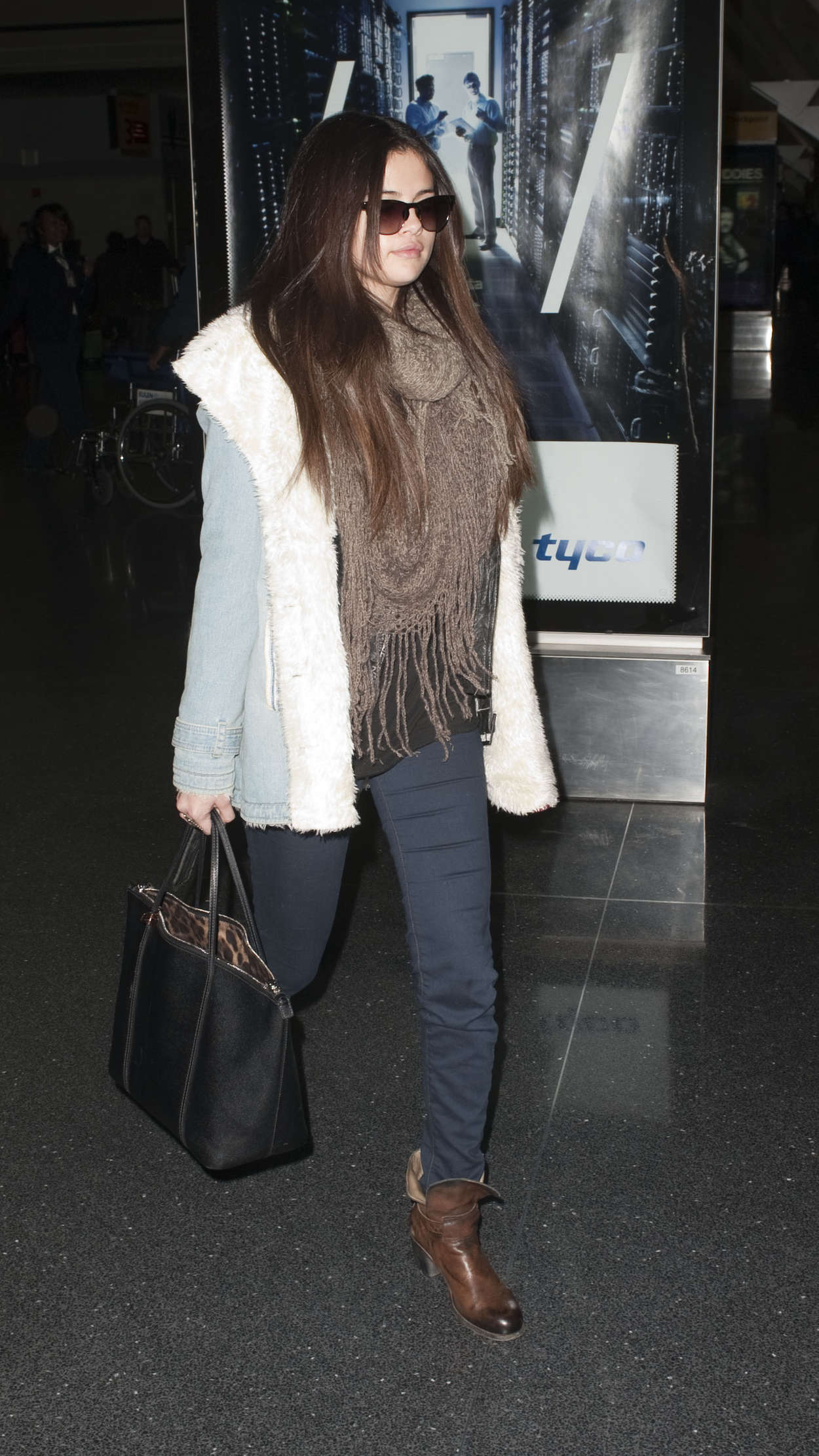 Selena Gomez Looking Stunning at JFK Airport in NY | GotCeleb